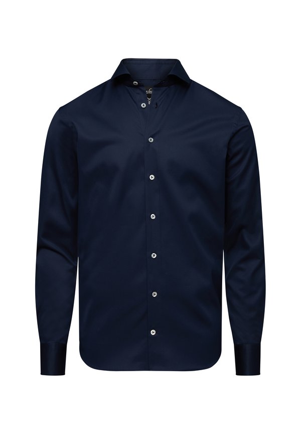 Hemd - blau rot rose