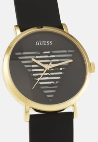 Guess IDOL UNISEX - Karóra - black/gold-coloured