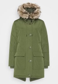 Superdry & Co Piumino lungo - khaki