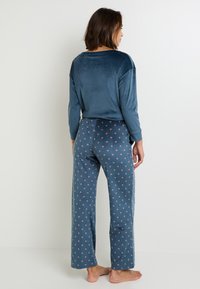ROUGEGORGE FLUFFY - Bas de pyjama - multico bleu