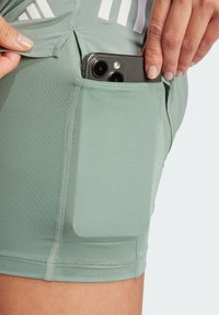 adidas Performance Träningsshorts - silver green
