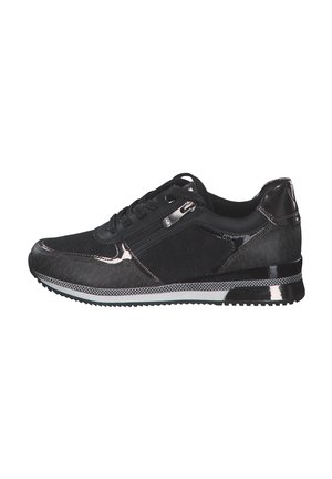 Marco Tozzi Trainers - black gun mtl