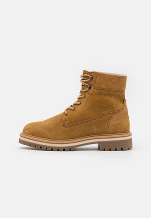 PALROCK - Schnürstiefelette - camel