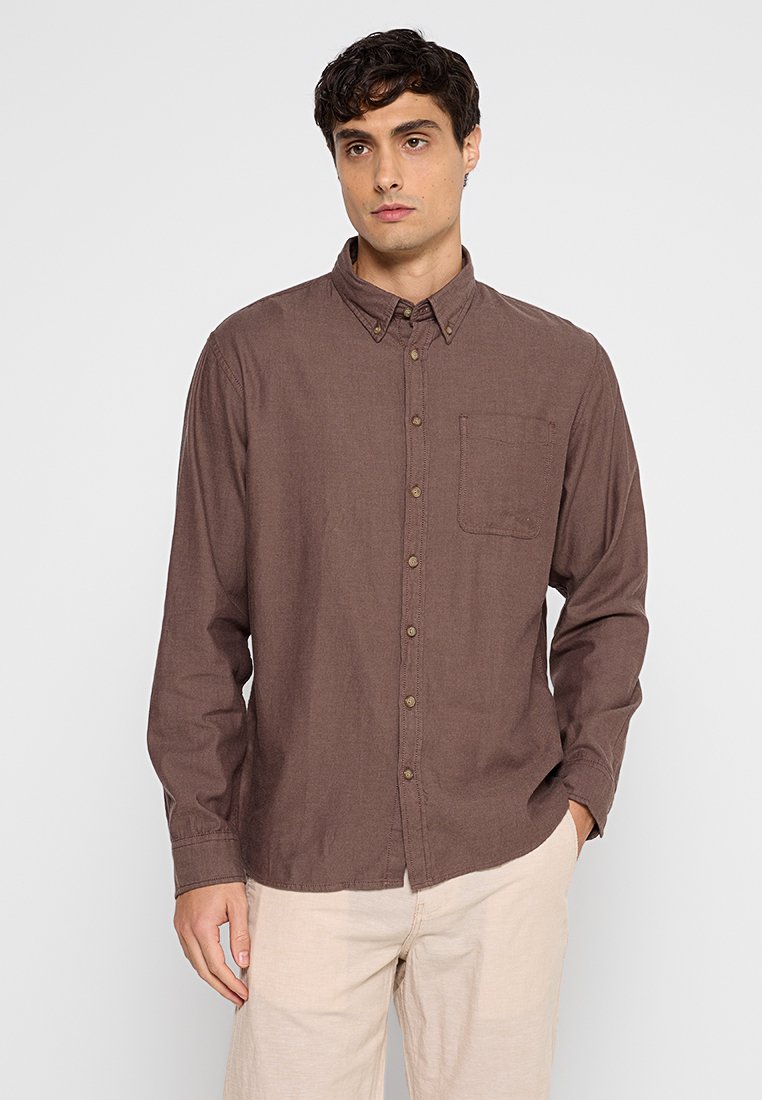 Selected Homme Overhemd bruin