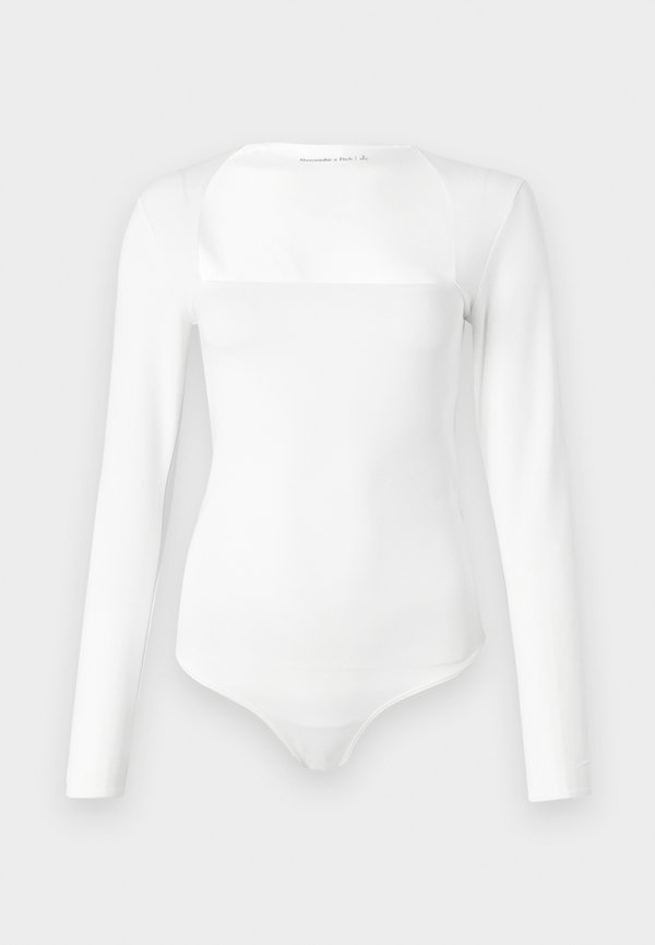 The A&F Ava Long-Sleeve Sculpt Matte Bodysuit - Long sleeved top - jet stream2