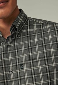 Next EASY OXFORD - Camisa - grey check