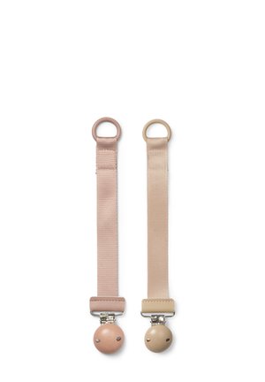 PACIFIER CLIP 2 PACK - Dummy chain - faded rose blushing pink