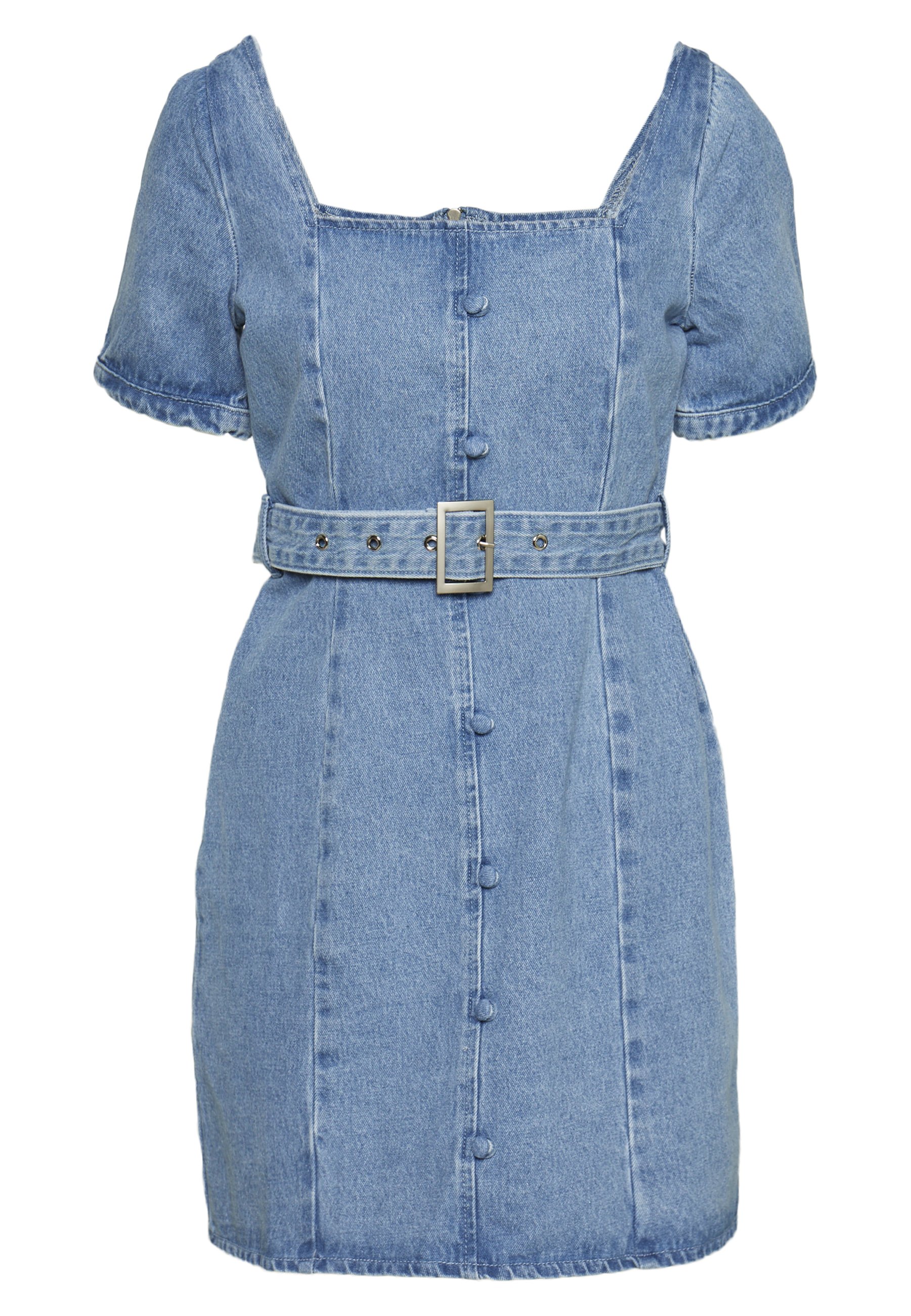 missguided denim dress