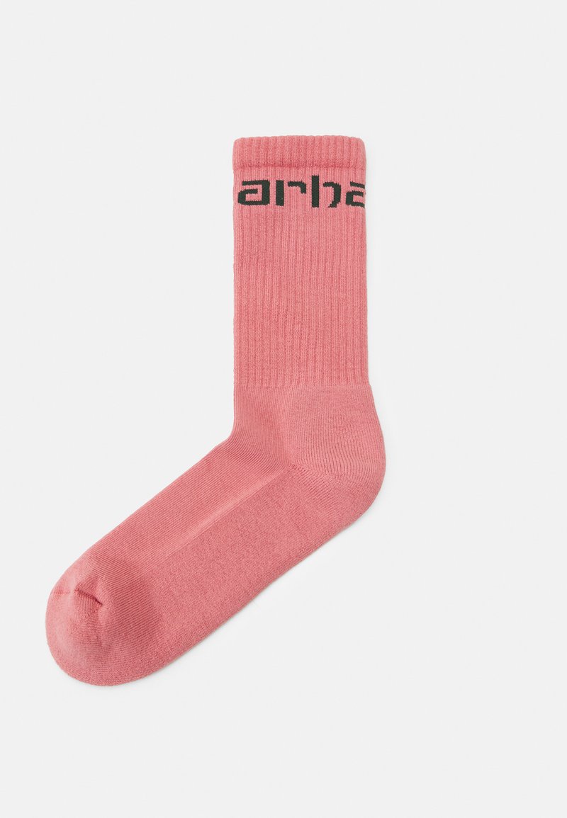 Carhartt WIP SOCKS UNISEX - Sokid - dusty rose/sycamore tree