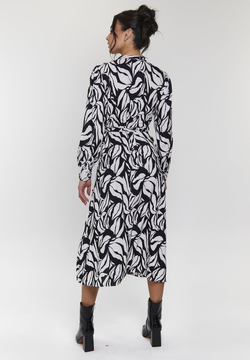 South Beach LONG SLEEVE COLLAR TIE WAIST NEHRU Vestido camisero - Main Image