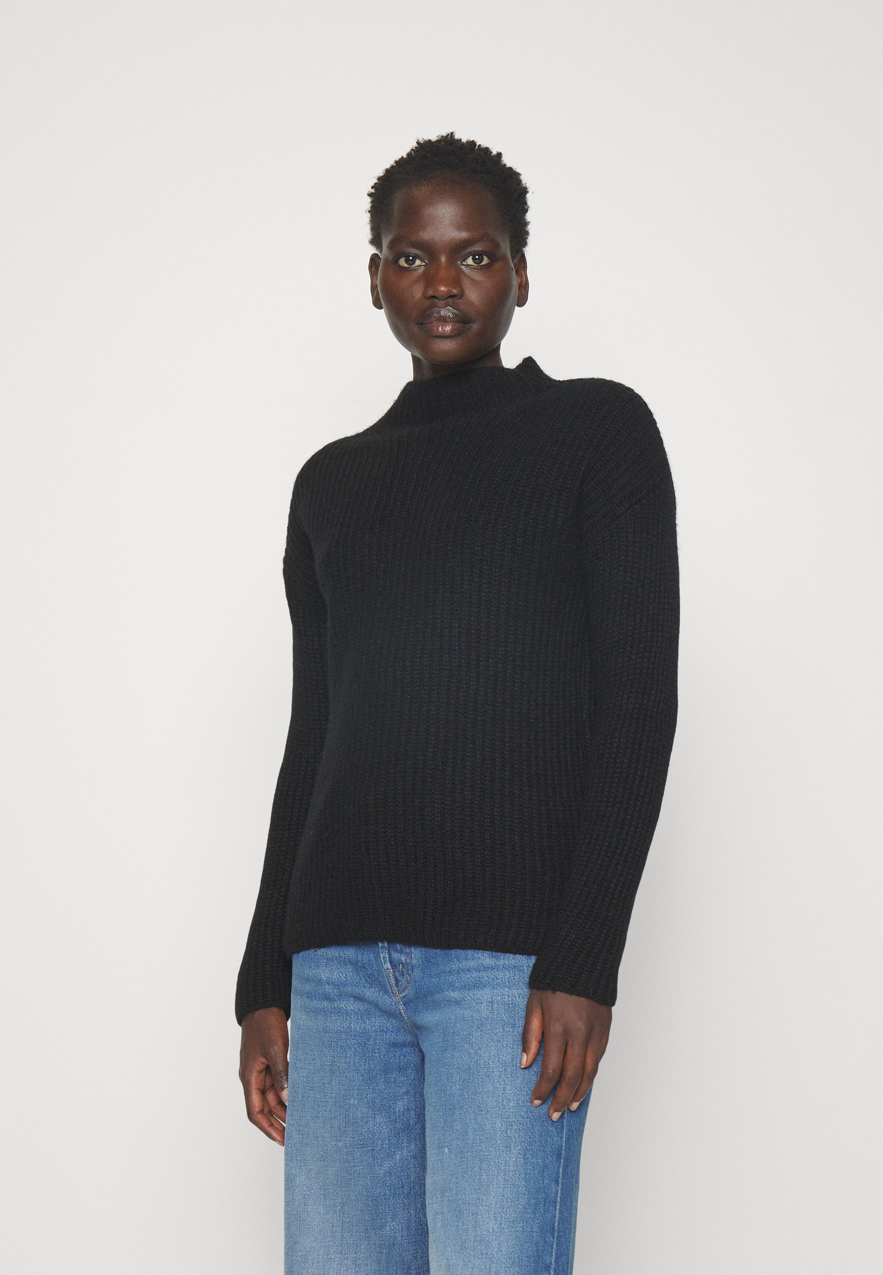 Object Damen Strickpullover Mit V-Ausschnitt – Langärmlig, Aus Noos-Strick, Lässiger Casual-Look