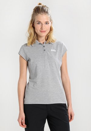 Polo shirt - grey melange