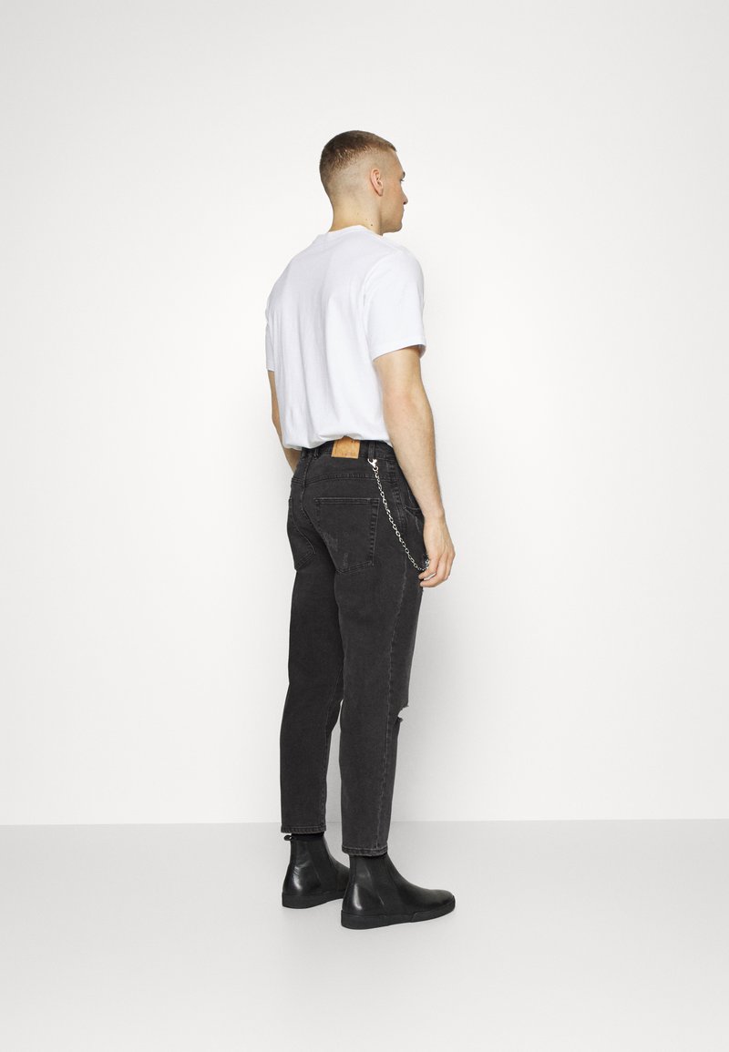 Herren Skinny Fit | Redefined Rebel HOUSTON DESTROY Jeans Relaxed Fit dust black/schwarz - LH26992 Herren Skinny Fit | Redefined Rebel HOUSTON DESTROY Jeans Relaxed Fit dust black/schwarz - LH26992