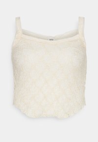 JAIDA LACE VEST - Top - offwhite