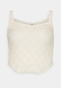 JAIDA LACE VEST - Top - offwhite