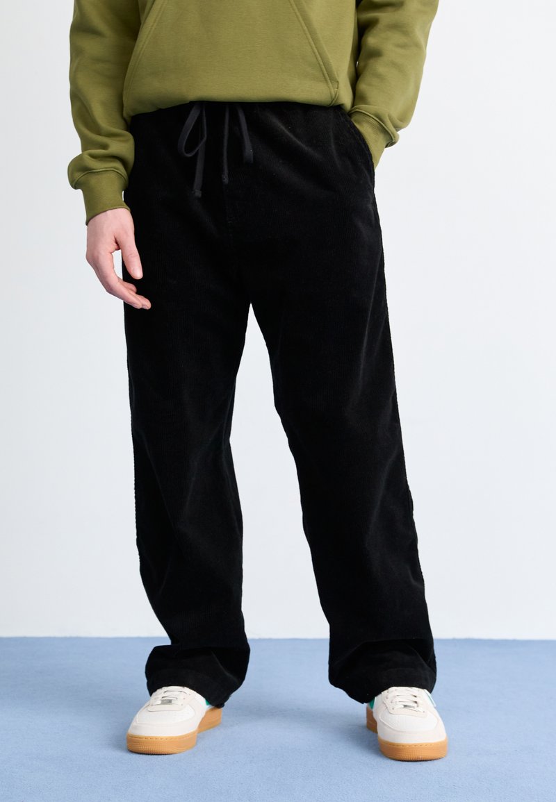 Carhartt WIP FLOYDE PANT - Pantalon classique - black rinsed