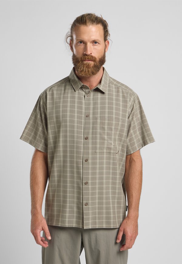 MESETA - Hemd - check stone