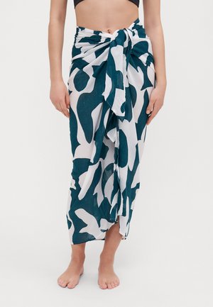 Abercrombie & Fitch Long-Length Sarong Coverup - Beach accessory - green