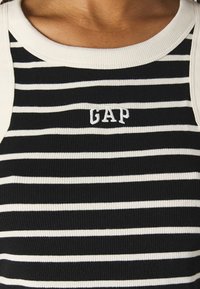 GAP LOGO HALTER - Top - black/white