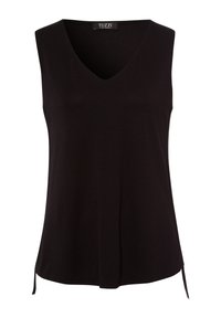 TUZZI MIT GLITZERSTEINEN - Top - schwarz