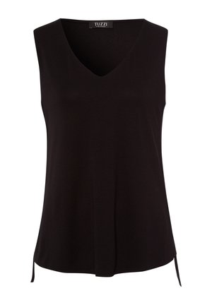 TUZZI MIT GLITZERSTEINEN - Top - schwarz