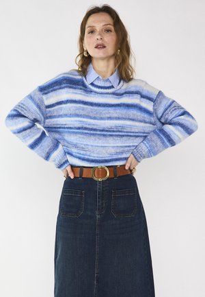 STANISLAS - Pullover - bleu roi