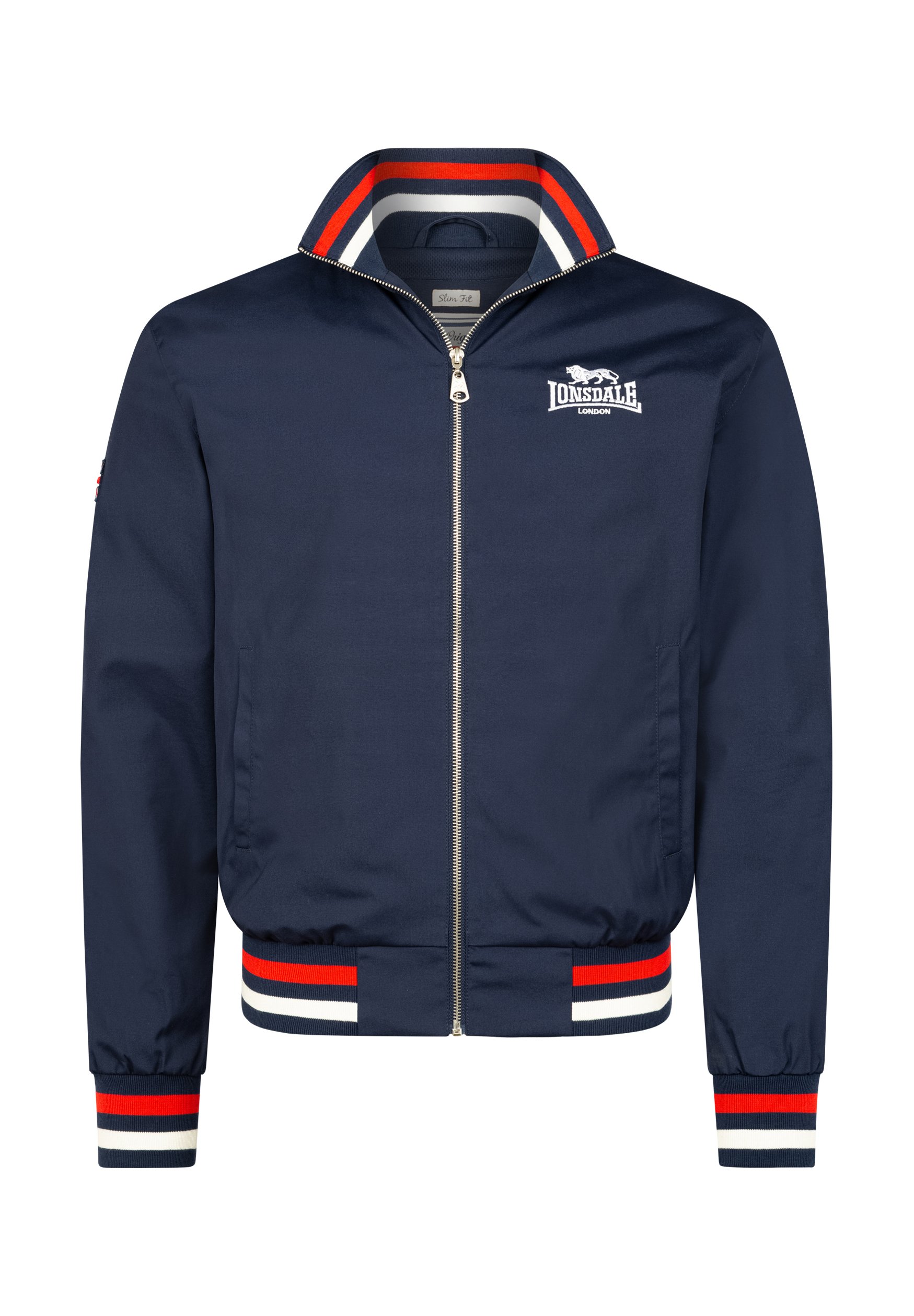 Lonsdale SCHMALE PASSFORM NEWDIGATE - Light jacket - navy white