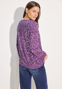 Cecil MIT SMOCK-DETAIL - Bluse - lila