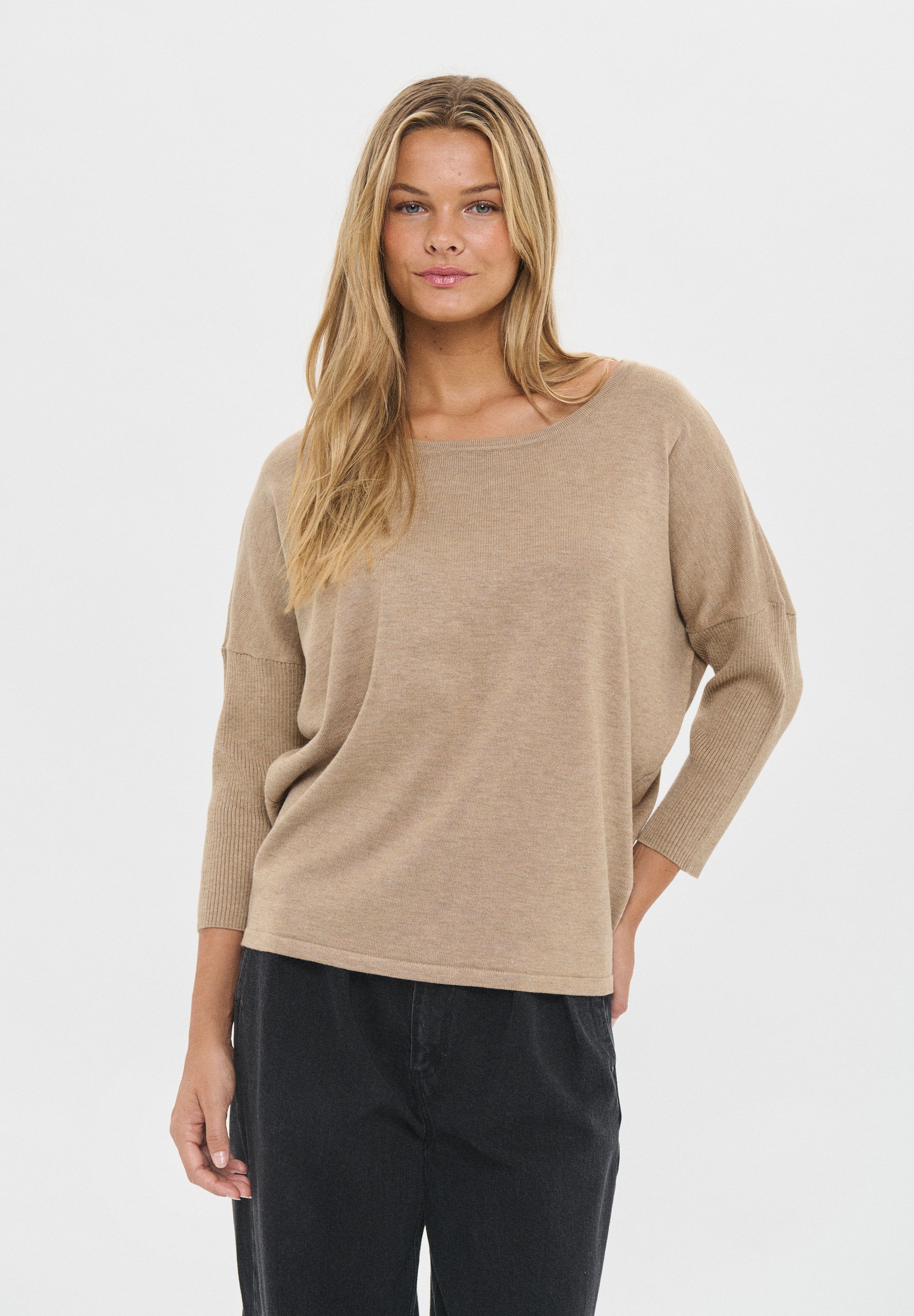 Saint Tropez Maglione amphora melange/beige Zalando