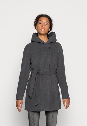 ONLCANE COAT - Klassinen takki - dark grey melange