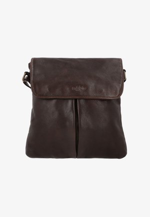 Gusti Leder VEHA - Plecu soma - dunkelbraun