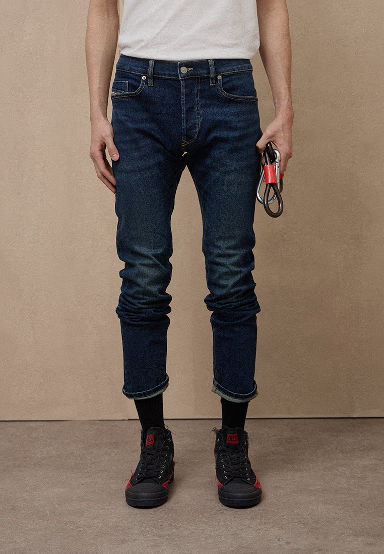 Diesel Jeans Skinny Fit blauw denim/bluedenim Diesel Jeans Skinny Fit blauw denim/bluedenim