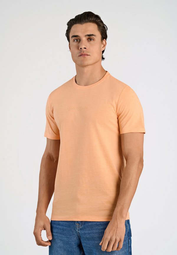TEE - T-Shirt basic - bright peach mel