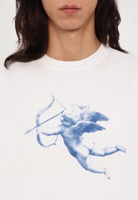 Fiorucci CUPID PRINT UNISEX - T-shirts med print - white
