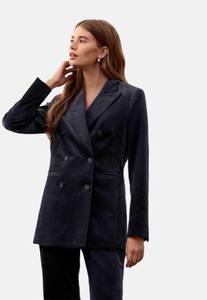 REGULAR FIT  - Krátky kabát - navy