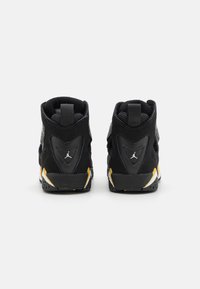 Jordan JORDAN TRUE FLIGHT UNISEX - Krepšinio batai - black/white/metallic gold