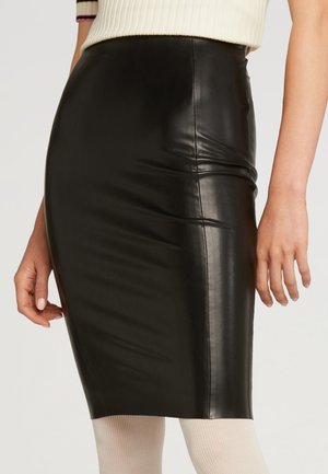 JENNA - Pencil skirt - black