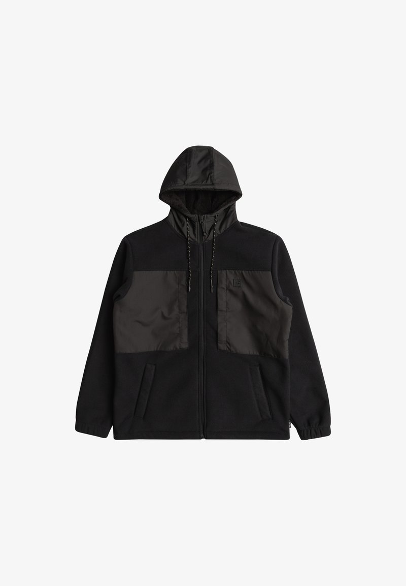Billabong BOUNDARY - KAPUZENPULLI  - Zip-up sweatshirt - blk