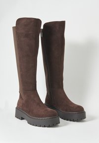 Koroshi Platform csizmák - marron   brown