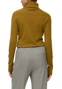 QS MIT ROLLKRAGEN - Longsleeve - guacamole