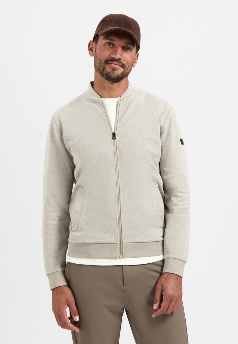 NO EXCESS SOFT - Sweater met rits - sand