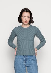 Pieces PCCRISTA O NECK  - Camisola - trooper