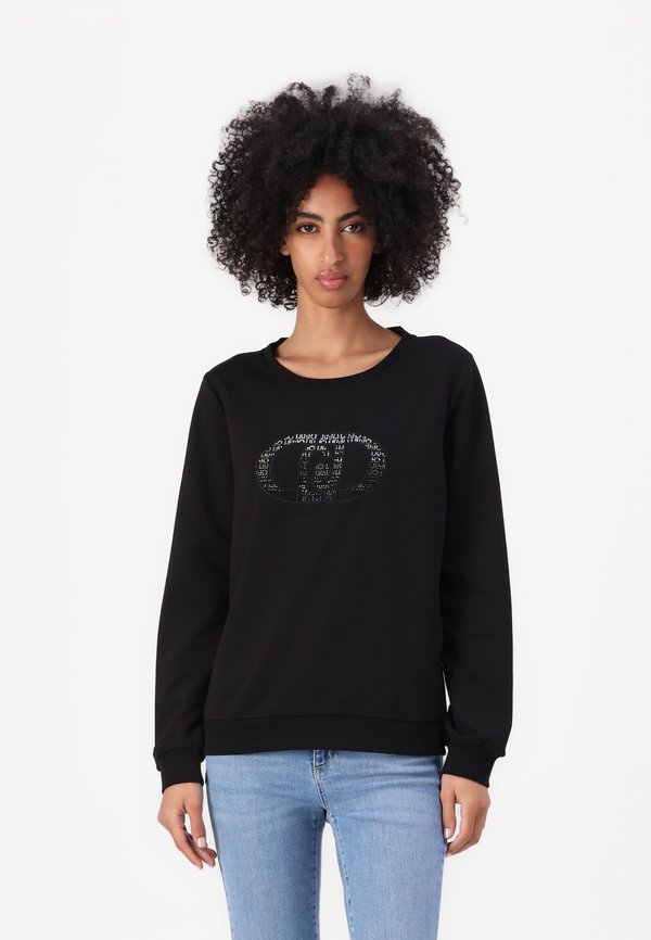 FELPA CHIUSA - Sweatshirt - nero