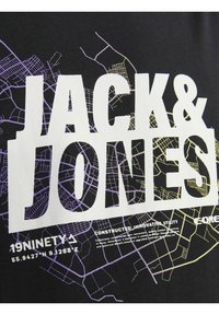Jack & Jones Camiseta estampada - black