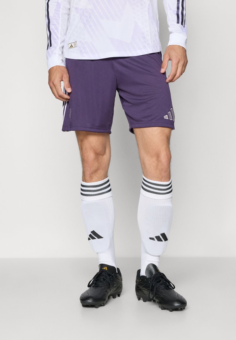 adidas Performance MANCHESTER UNITED AWAY SHORTS - Klubové oblečenie - aurora plum
