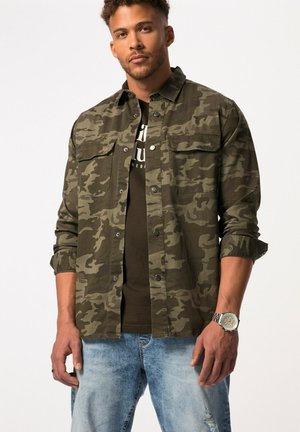 STHUGE FLEXLASTIC - Summer jacket - dark olive