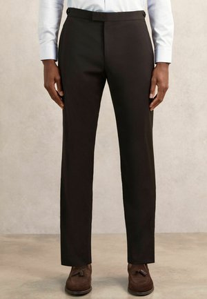OSCAR REGULAR-FIT  - Uzvalka bikses - chocolate brown