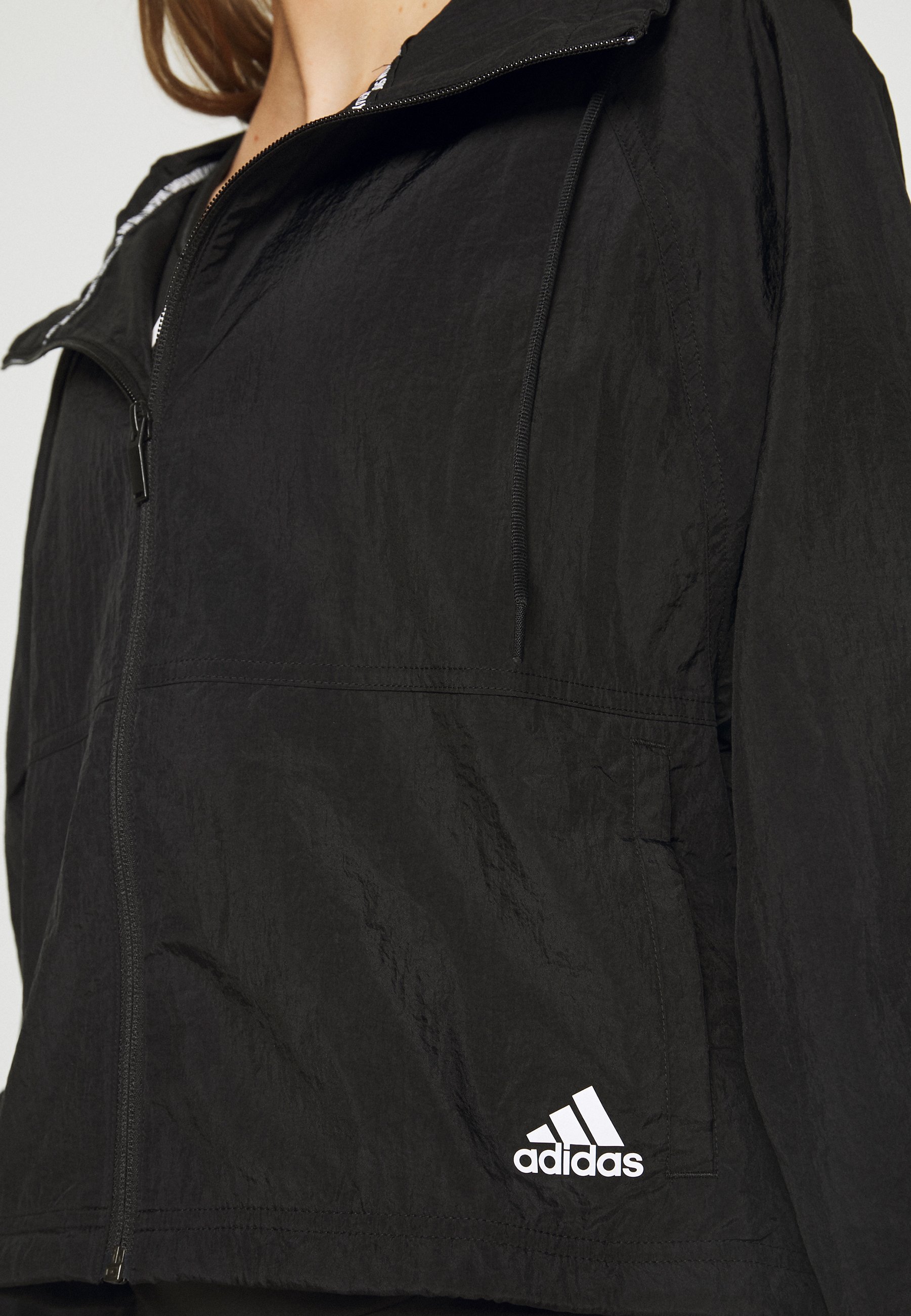 adidas Performance JACKET Trainingsjacke black adidas Performance JACKET Trainingsjacke black