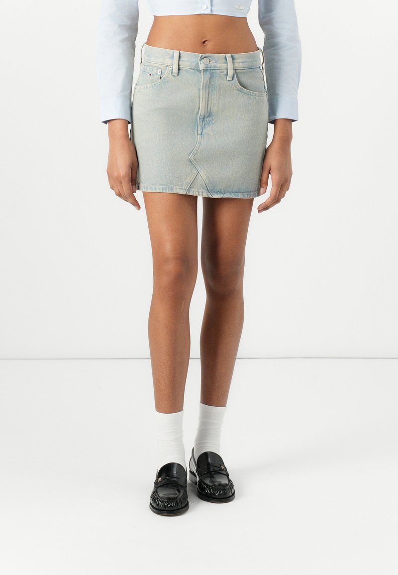 Tommy Jeans Jeansrok blauw