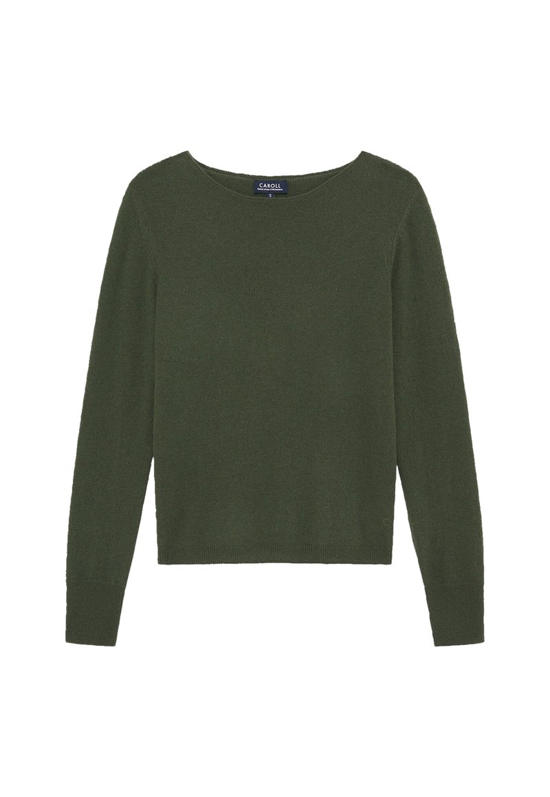 Pull Caroll Vert Taille 38 Femme - Occasion Très Bon état, Coupe Regular